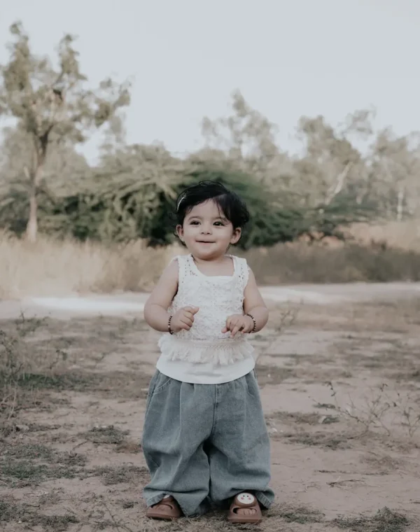 First birthday cake smash photography in Ahmedabad at Bappaz Kids Studio, session 5