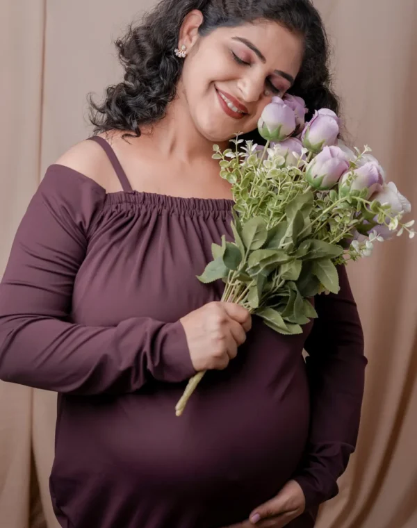 Maternity photoshoot in Ahmedabad at Bappaz Kids Studio, session 2