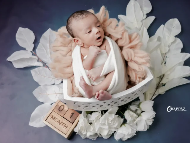 Newborn baby photography in Ahmedabad at Bappaz Kids Studio, session 1