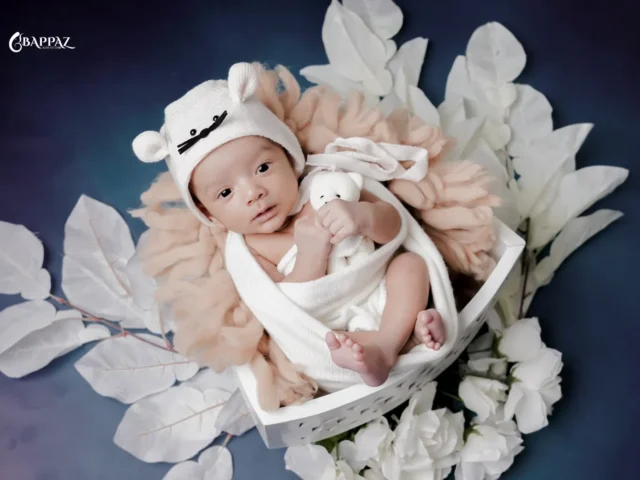 Newborn baby photography in Ahmedabad at Bappaz Kids Studio, session 2