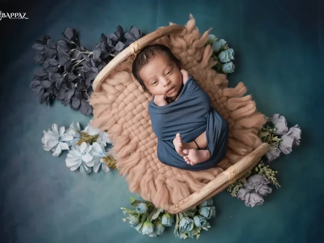 Newborn baby photography in Ahmedabad at Bappaz Kids Studio, session 11